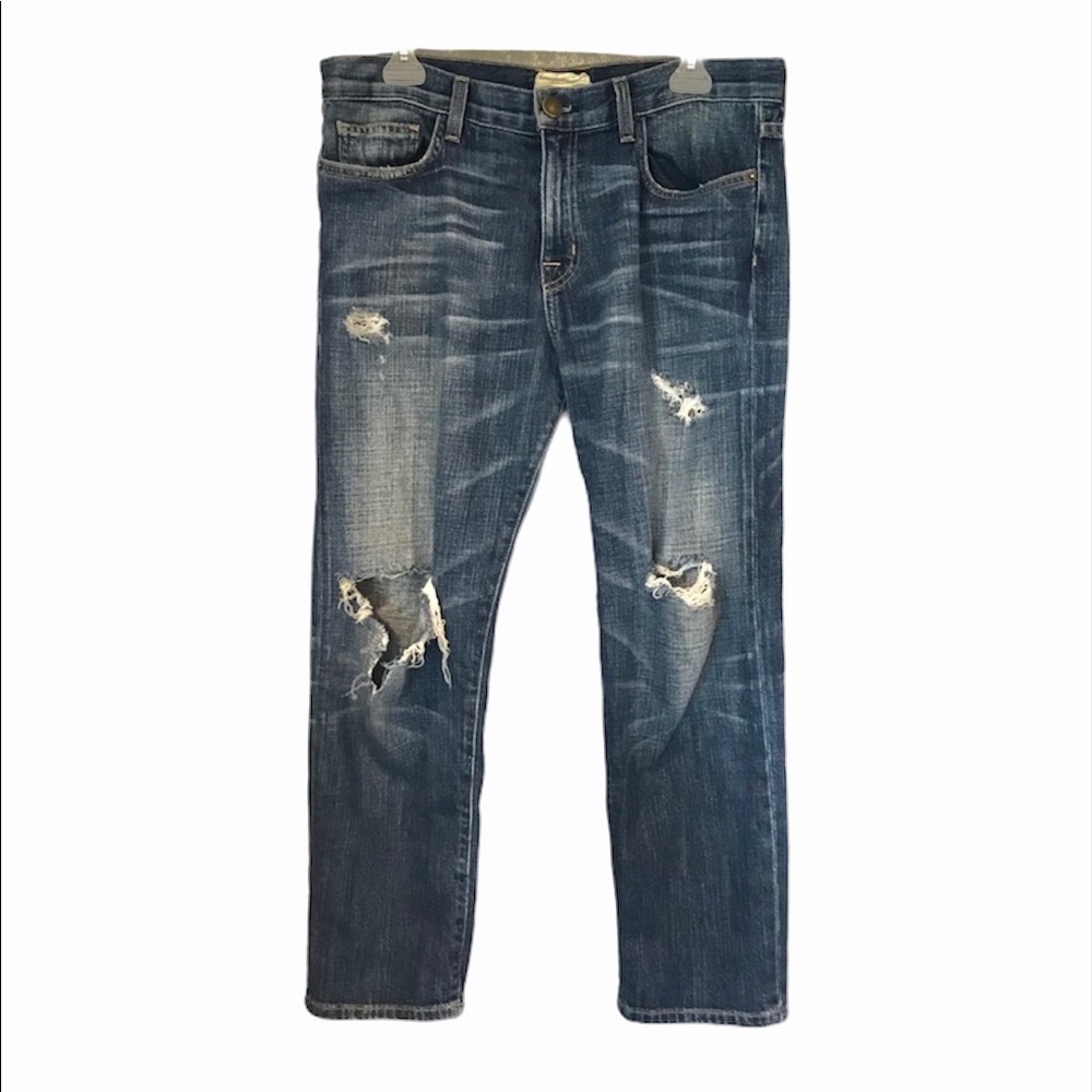Current Elliott 1957 Boyfriend Jeans destroyed  27